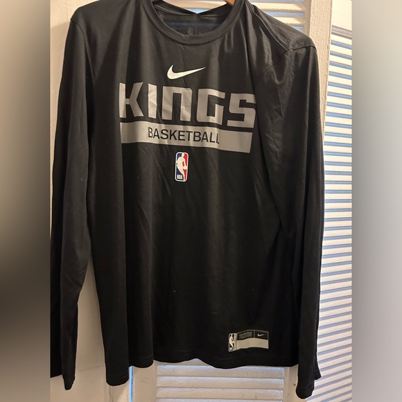 Nike x NBA Sacramento Kings Essential Practice Legend Performance L/S T sz L - Picture 1 of 4